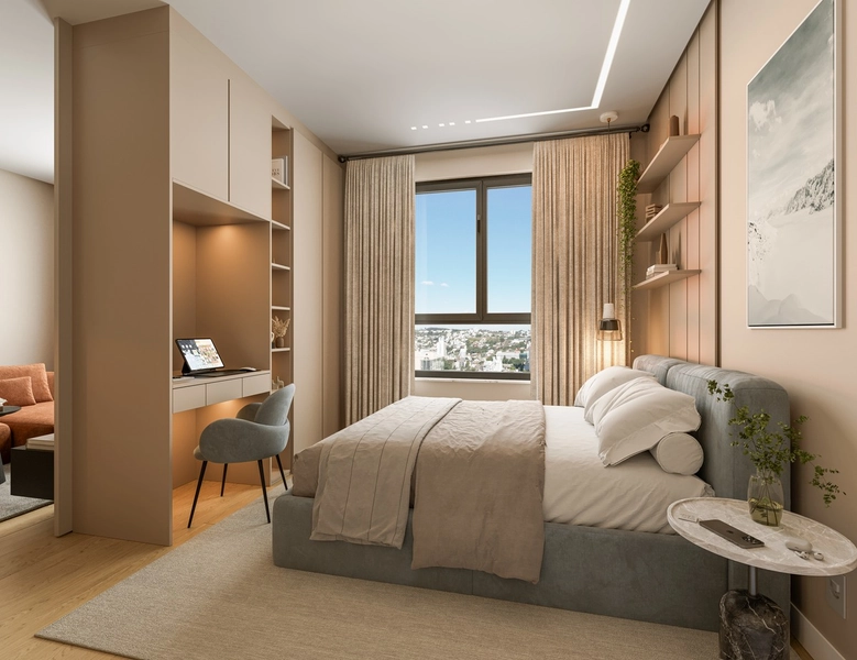 APARTAMENTO COM 2 SUÍTES NO CENTRO DE CHAPECÓ - LANÇAMENTO NA PLANTA: 37ª foto da galeria de imagens do imóvel