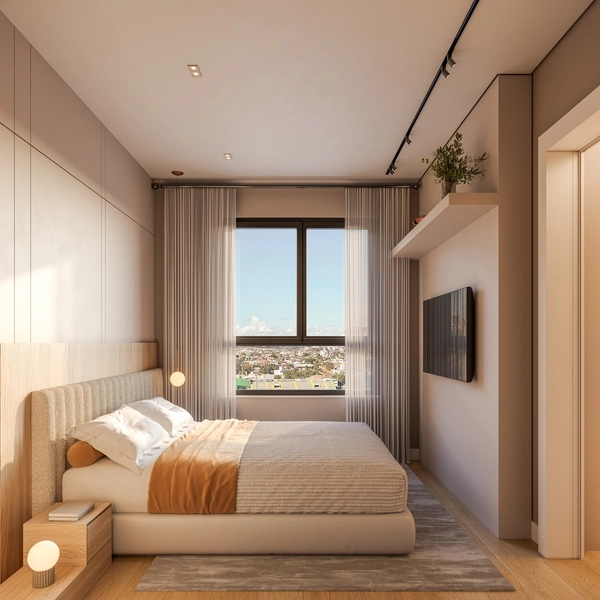 APARTAMENTO COM 2 SUÍTES NO CENTRO DE CHAPECÓ - LANÇAMENTO NA PLANTA: 34ª foto da galeria de imagens do imóvel