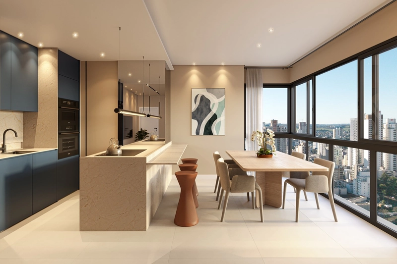 APARTAMENTO COM 2 SUÍTES NO CENTRO DE CHAPECÓ - LANÇAMENTO NA PLANTA: 43ª foto da galeria de imagens do imóvel