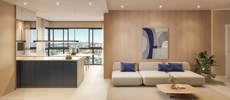 APARTAMENTO COM 2 SUÍTES NO CENTRO DE CHAPECÓ - LANÇAMENTO NA PLANTA: 35ª foto da galeria de imagens do imóvel