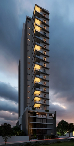Lançamento - Apartamento com 2 quartos no centro de Chapecó: 3ª foto da galeria de imagens do imóvel