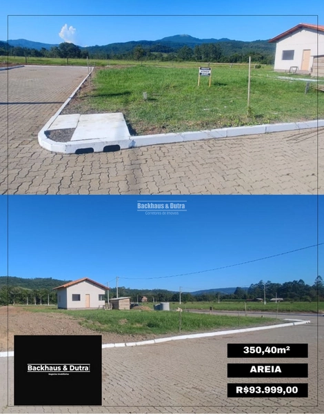 Excelente terreno de esquina no Loteamento Areia: 1ª foto da galeria de imagens do imóvel