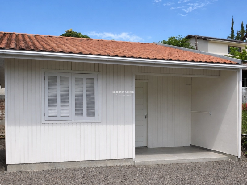 Locação - Casa com dois dormitórios - Contestado.: 2ª foto da galeria de imagens do imóvel