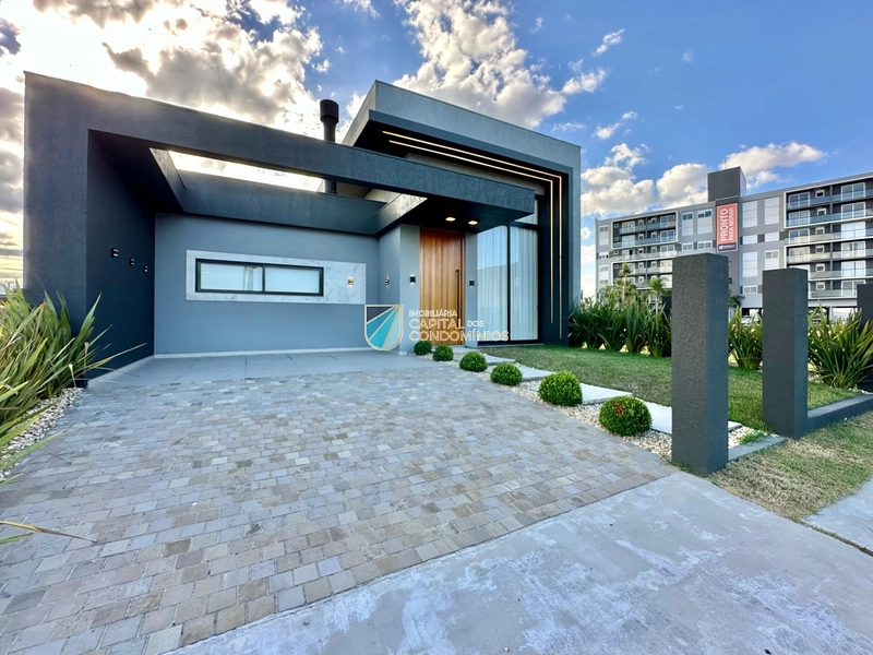 Casa estilo contemporâneo com 3 suítes: 1ª foto da galeria de imagens do imóvel