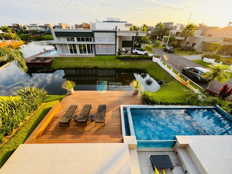 Sobrado beira lago no condomínio Malibu: 21ª foto da galeria de imagens do imóvel