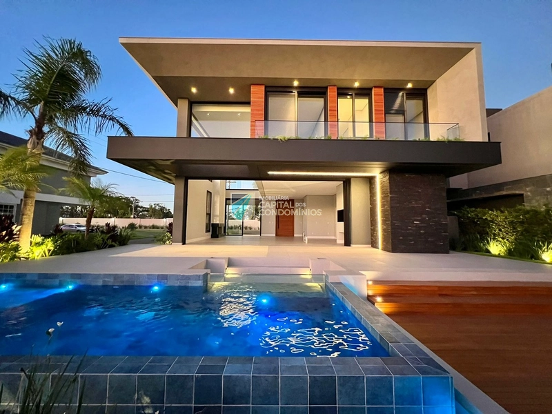 Sobrado beira lago no condomínio Malibu: 41ª foto da galeria de imagens do imóvel