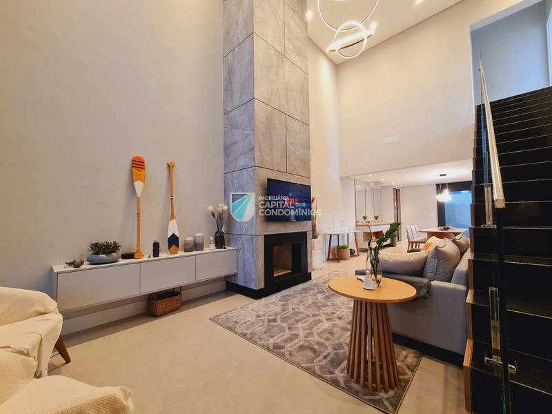 Belo sobrado no condomínio Blue: 3ª foto da galeria de imagens do imóvel