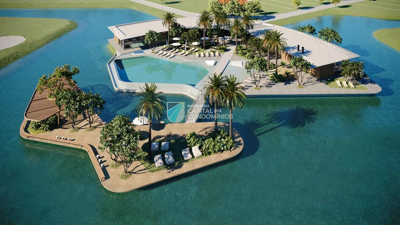 Sobrado novo beira lago no Condomínio ZEN Concept Resort: 4ª foto da galeria de imagens do imóvel