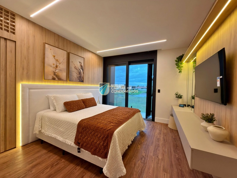 Sobrado mobiliado e decorado no condomínio Los Cobos em Xangri-lá.: 49ª foto da galeria de imagens do imóvel