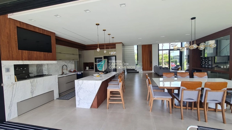 Belo sobrado beira lago no Condomínio Capão Ilhas Resort: 4ª foto da galeria de imagens do imóvel