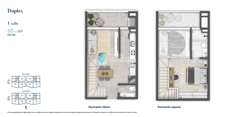 Apartamento em Atlântida: 17ª foto da galeria de imagens do imóvel