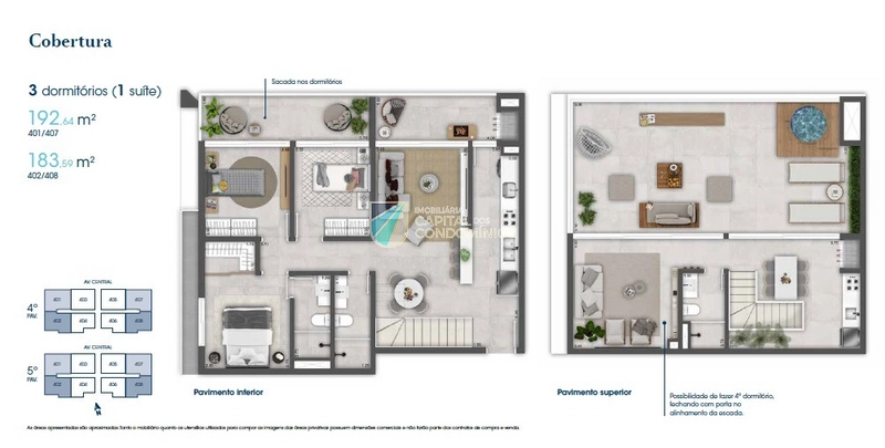 Apartamento em Atlântida: 20ª foto da galeria de imagens do imóvel