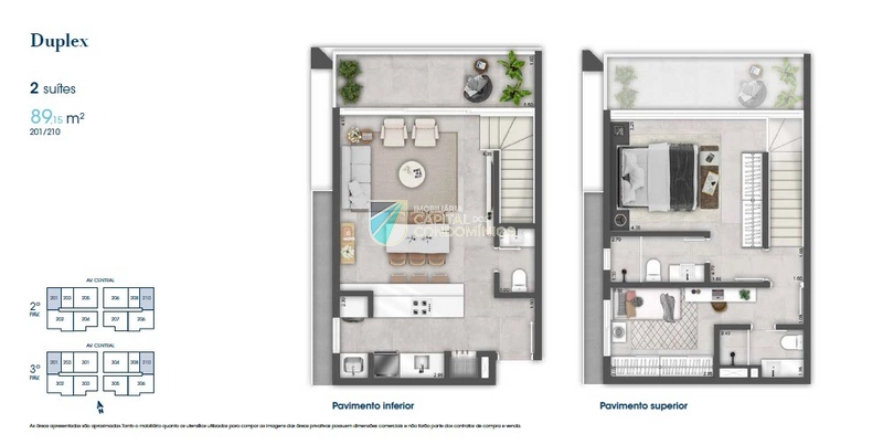 Apartamento em Atlântida: 18ª foto da galeria de imagens do imóvel