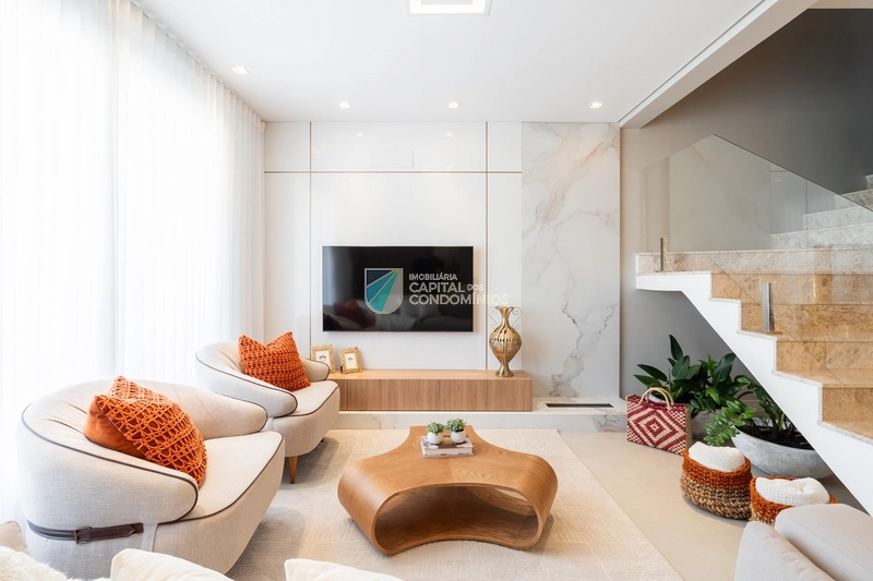 Belíssimo sobrado mobiliado e decorado no Condomínio Murano