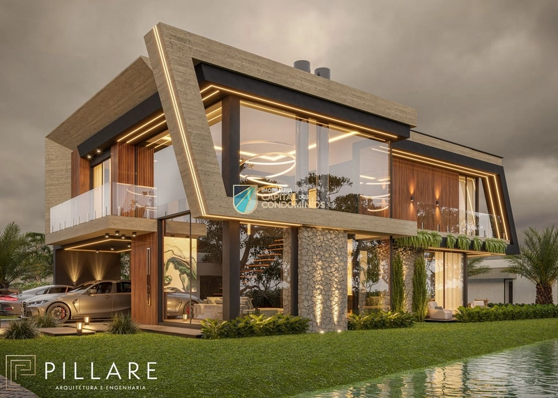 Lindo sobrado beira lago: 3ª foto da galeria de imagens do imóvel