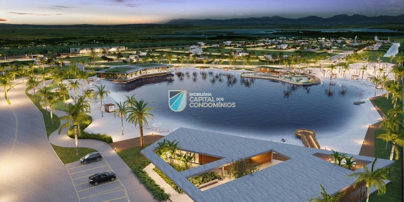 Terreno frente leste e beira lago no condomínio Duo Nautic Life: 3ª foto da galeria de imagens do imóvel