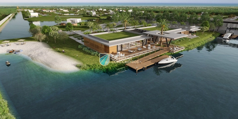 Terreno frente leste e beira lago no condomínio Duo Nautic Life: 15ª foto da galeria de imagens do imóvel