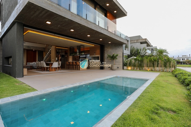 Sobrado beira lago no Condomínio Capão ilhas Resort: 3ª foto da galeria de imagens do imóvel