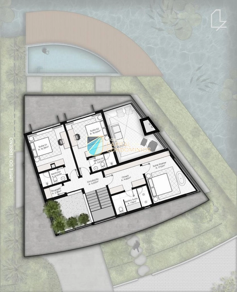 Terreno beira lago diferenciado no condomínio Zen: 12ª foto da galeria de imagens do imóvel