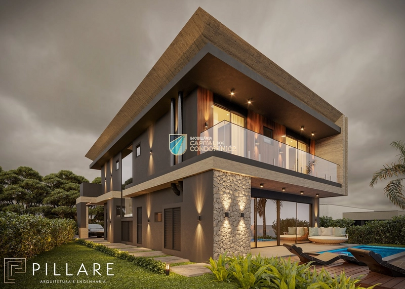 Casa beira lago, mobiliada e com piscina no condomínio Zen: 3ª foto da galeria de imagens do imóvel