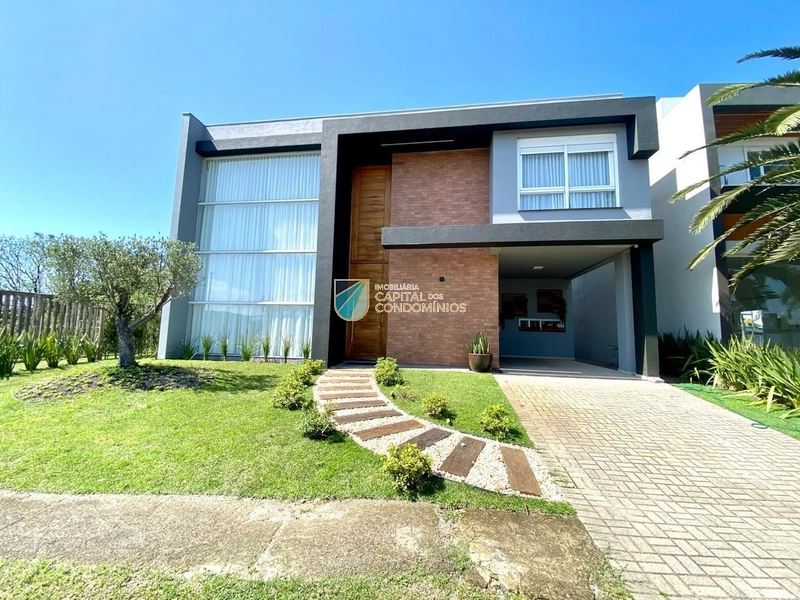 Sobrado mobiliado e decorado no condomínio Capão Ilhas Resort