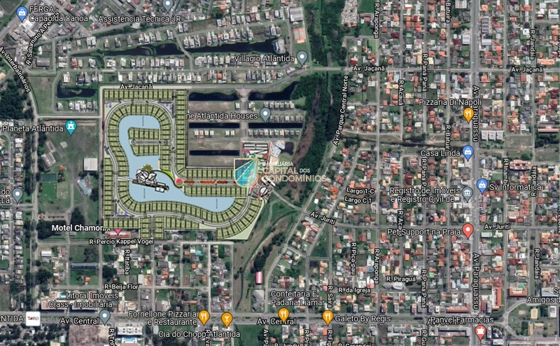 Terreno beira lago a venda no condomínio Lótus Atlântida: 9ª foto da galeria de imagens do imóvel