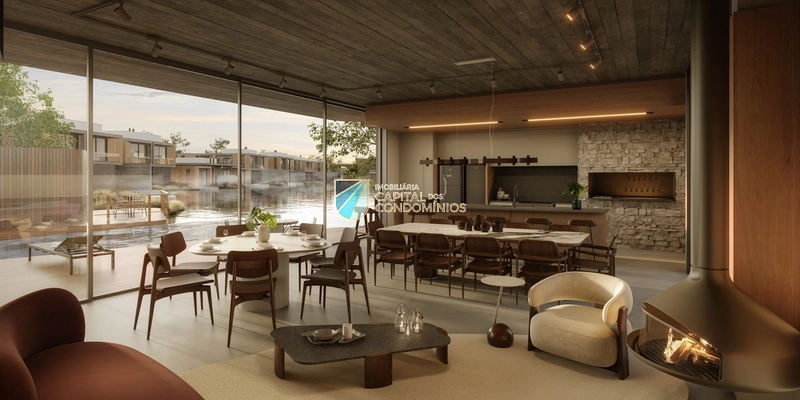 LANÇAMENTO - CASAS EM CONDOMÍNIO NA BEIRA DA LAGOA DOS QUADROS: 40ª foto da galeria de imagens do imóvel