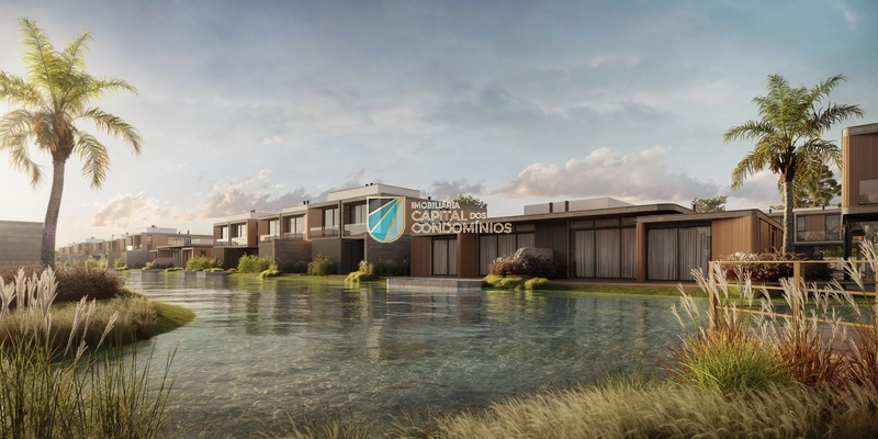 LANÇAMENTO - CASAS EM CONDOMÍNIO NA BEIRA DA LAGOA DOS QUADROS