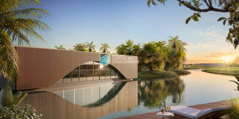 Terreno beira lago a venda no condomínio RARO: 4ª foto da galeria de imagens do imóvel
