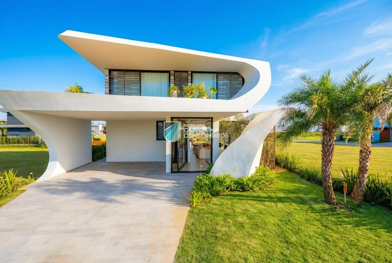 Sobrado beira lago no Condomínio Amare em Xangri-lá.