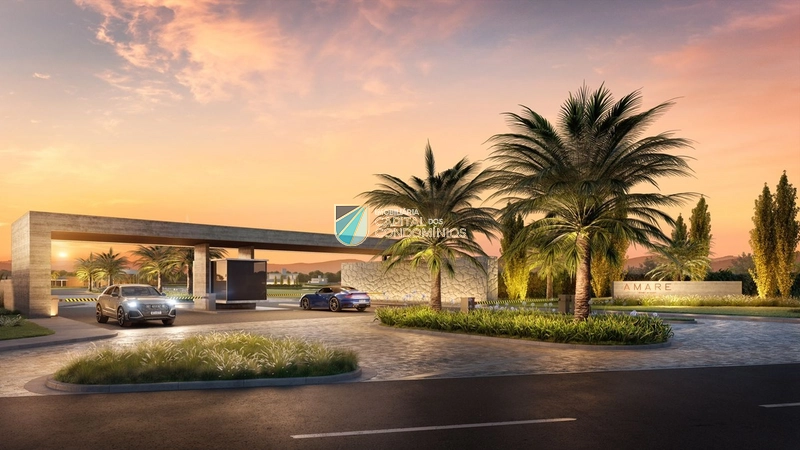 Lote beira lago no Condomínio Amare Home Resort