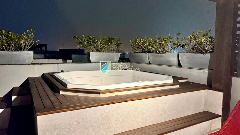 Cobertura mobiliada, decorada e com linda vista para o lago: 13ª foto da galeria de imagens do imóvel