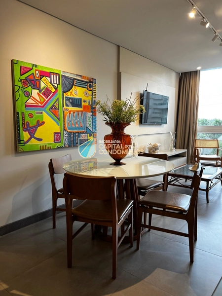 Apartamento 2 dormitórios mobiliado no Livin Resort House em Atlântida: 1ª foto da galeria de imagens do imóvel