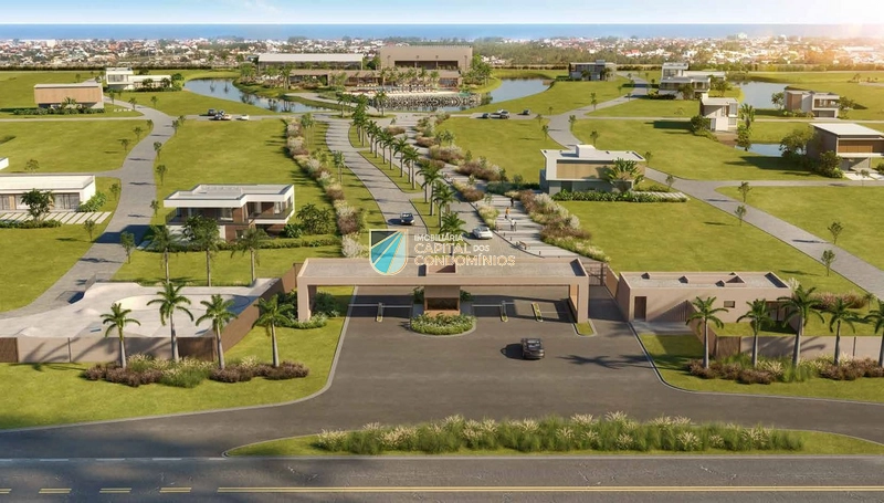 Lote beira lago no condomínio Península: 2ª foto da galeria de imagens do imóvel