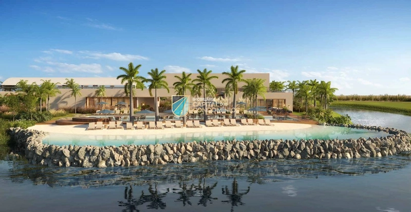 Lote beira lago no condomínio Península: 4ª foto da galeria de imagens do imóvel