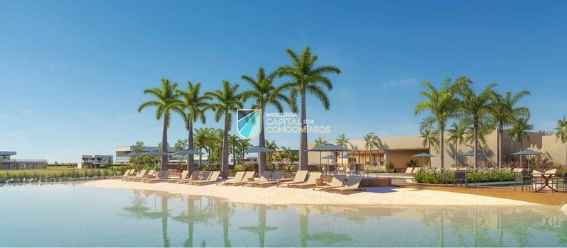 Lote beira lago no condomínio Península: 3ª foto da galeria de imagens do imóvel