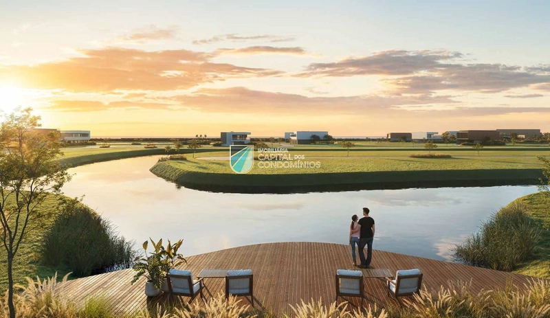 Lote beira lago no condomínio Península: 14ª foto da galeria de imagens do imóvel