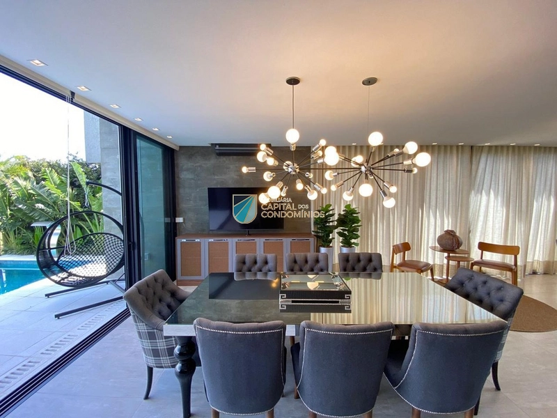 Lindo sobrado mobiliado e decorado com fundos para o lago: 6ª foto da galeria de imagens do imóvel