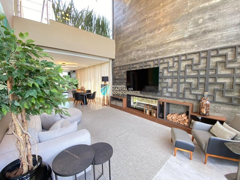 Lindo sobrado mobiliado e decorado com fundos para o lago: 3ª foto da galeria de imagens do imóvel