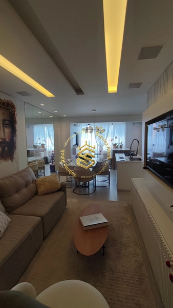 Apartamento totalmente mobiliado e decorado 1 suíte +2 dorm no centro.: 5ª foto da galeria de imagens do imóvel