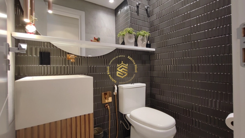 Apartamento totalmente mobiliado e decorado 1 suíte +2 dorm no centro.: 10ª foto da galeria de imagens do imóvel