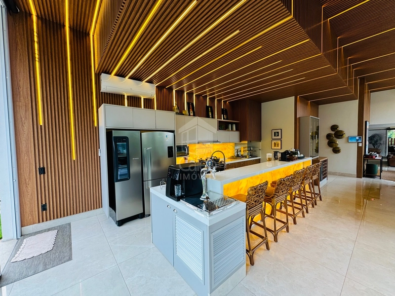 Mansão de luxo com 4 suítes, piscina e lago condomínio Green Valley: 5ª foto da galeria de imagens do imóvel