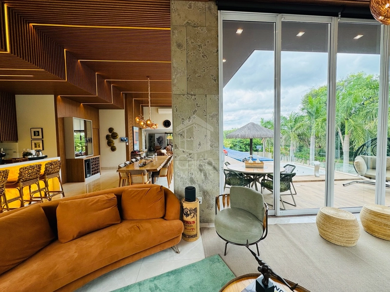 Mansão de luxo com 4 suítes, piscina e lago condomínio Green Valley: 11ª foto da galeria de imagens do imóvel