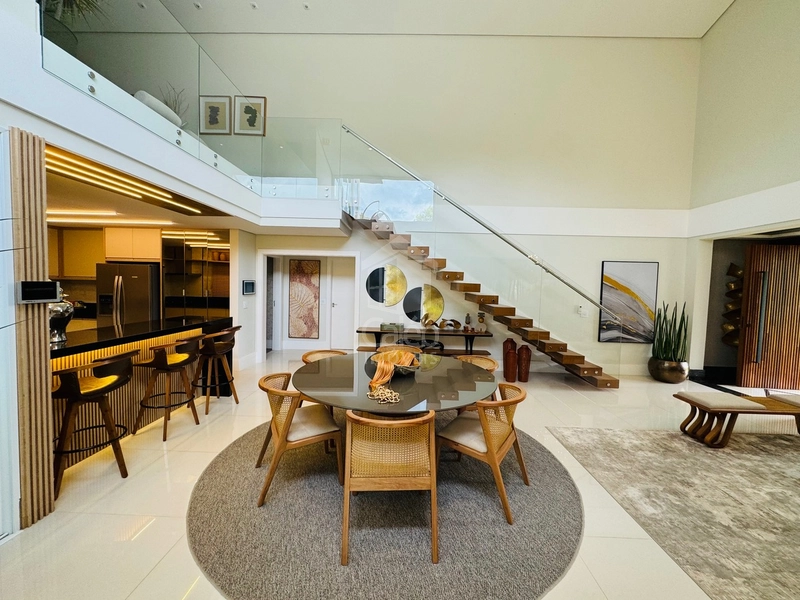 Mansão de luxo com 4 suítes, piscina e lago condomínio Green Valley: 20ª foto da galeria de imagens do imóvel