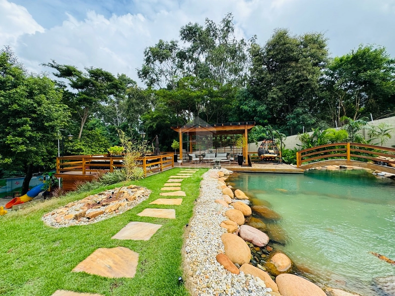 Mansão de luxo com 4 suítes, piscina e lago condomínio Green Valley: 90ª foto da galeria de imagens do imóvel