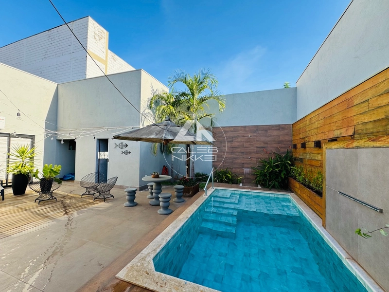 Casa com 3 suítes e piscina à venda no Cond. Campo Belo-Marília-SP: 21ª foto da galeria de imagens do imóvel