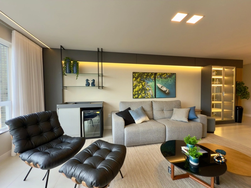 Apartamento com 3 suítes mobiliado e decorado em Capão da Canoa: 10ª foto da galeria de imagens do imóvel