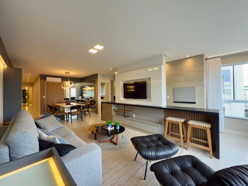 Apartamento com 3 suítes mobiliado e decorado em Capão da Canoa: 1ª foto da galeria de imagens do imóvel
