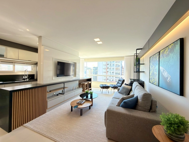 Apartamento com 3 suítes mobiliado e decorado em Capão da Canoa: 6ª foto da galeria de imagens do imóvel