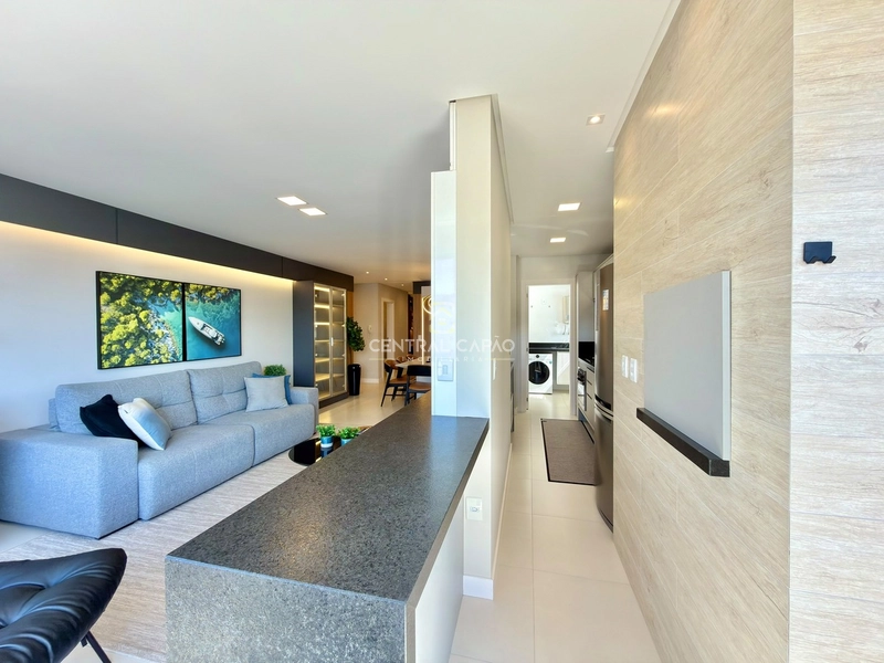 Apartamento com 3 suítes mobiliado e decorado em Capão da Canoa: 14ª foto da galeria de imagens do imóvel